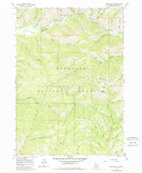 Download a high-resolution, GPS-compatible USGS topo map for Grouse Butte, ID (1987 edition)