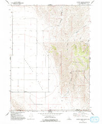 Download a high-resolution, GPS-compatible USGS topo map for Grover Canyon, ID (1993 edition)