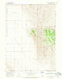 Download a high-resolution, GPS-compatible USGS topo map for Grover Canyon, ID (1971 edition)