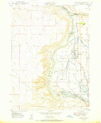 Download a high-resolution, GPS-compatible USGS topo map for Hagerman, ID (1950 edition)