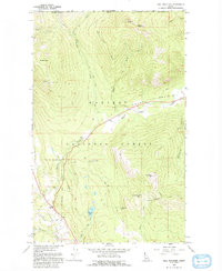 Download a high-resolution, GPS-compatible USGS topo map for Hall Mountain, ID (1993 edition)
