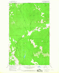 Download a high-resolution, GPS-compatible USGS topo map for Hall Mountain, ID (1967 edition)