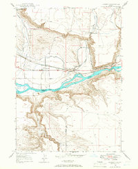 Download a high-resolution, GPS-compatible USGS topo map for Hammett, ID (1966 edition)