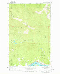 preview thumbnail of historical topo map of Bonner County, ID in 1968