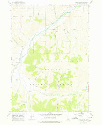 Download a high-resolution, GPS-compatible USGS topo map for Harry Canyon, ID (1978 edition)