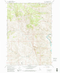 Download a high-resolution, GPS-compatible USGS topo map for Hat Creek, ID (1980 edition)