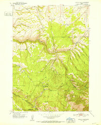 Download a high-resolution, GPS-compatible USGS topo map for Hawley Gulch, ID (1952 edition)