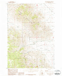 Download a high-resolution, GPS-compatible USGS topo map for Hawley Mountain, ID (1987 edition)