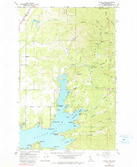 Download a high-resolution, GPS-compatible USGS topo map for Hayden Lake, ID (1991 edition)
