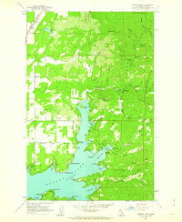 Download a high-resolution, GPS-compatible USGS topo map for Hayden Lake, ID (1963 edition)