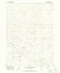 Download a high-resolution, GPS-compatible USGS topo map for Hazelton NE, ID (1965 edition)