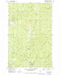 Download a high-resolution, GPS-compatible USGS topo map for Headquarters, ID (1985 edition)