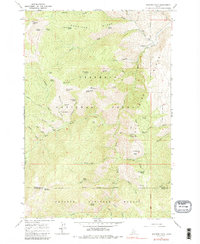 Download a high-resolution, GPS-compatible USGS topo map for Heavens Gate, ID (1986 edition)