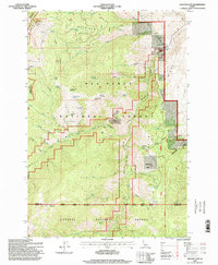 Download a high-resolution, GPS-compatible USGS topo map for Heavens Gate, ID (1999 edition)