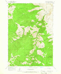 Download a high-resolution, GPS-compatible USGS topo map for Heavens Gate, ID (1966 edition)