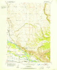 Download a high-resolution, GPS-compatible USGS topo map for Heise, ID (1952 edition)
