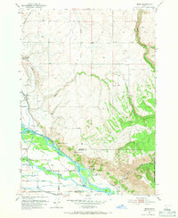 Download a high-resolution, GPS-compatible USGS topo map for Heise, ID (1971 edition)