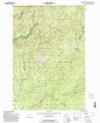 Download a high-resolution, GPS-compatible USGS topo map for Hemlock Butte, ID (1998 edition)