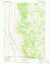 Download a high-resolution, GPS-compatible USGS topo map for Henderson Creek, ID (1971 edition)