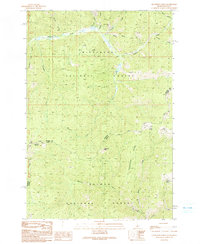 Download a high-resolution, GPS-compatible USGS topo map for Henderson Ridge, ID (1991 edition)