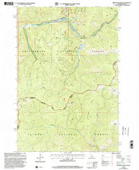 Download a high-resolution, GPS-compatible USGS topo map for Henderson Ridge, ID (2002 edition)