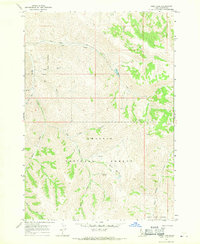 preview thumbnail of historical topo map of Custer County, ID in 1967