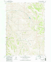 Download a high-resolution, GPS-compatible USGS topo map for Herd Lake, ID (1981 edition)