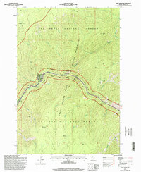 Download a high-resolution, GPS-compatible USGS topo map for Hida Point, ID (1999 edition)