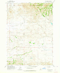 preview thumbnail of historical topo map of Elmore County, ID in 1963