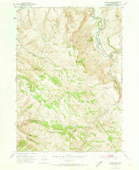 Download a high-resolution, GPS-compatible USGS topo map for Higham Peak, ID (1973 edition)