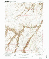 Download a high-resolution, GPS-compatible USGS topo map for Hill Pasture, ID (1975 edition)