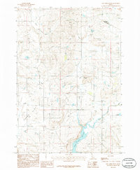 preview thumbnail of historical topo map of Washington County, ID in 1986