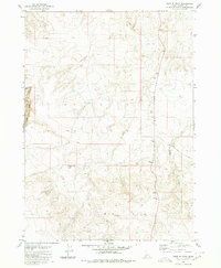 Download a high-resolution, GPS-compatible USGS topo map for Hole In Rock, ID (1980 edition)