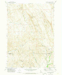 preview thumbnail of historical topo map of Washington County, ID in 1970