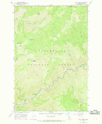 Download a high-resolution, GPS-compatible USGS topo map for Holly Creek, ID (1969 edition)
