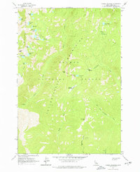 Download a high-resolution, GPS-compatible USGS topo map for Hoodoo Meadows, ID (1977 edition)