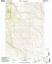 Download a high-resolution, GPS-compatible USGS topo map for Hopper Creek, ID (2007 edition)