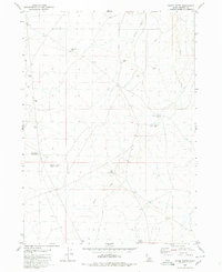 Download a high-resolution, GPS-compatible USGS topo map for Horse Butte, ID (1980 edition)