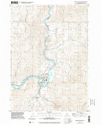 Download a high-resolution, GPS-compatible USGS topo map for Horseshoe Bend, ID (2002 edition)