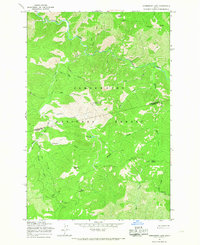 Download a high-resolution, GPS-compatible USGS topo map for Horseshoe Lake, ID (1967 edition)
