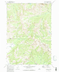 Download a high-resolution, GPS-compatible USGS topo map for Horton Peak, ID (1983 edition)