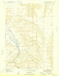 Download a high-resolution, GPS-compatible USGS topo map for Hot Spring, ID (1949 edition)
