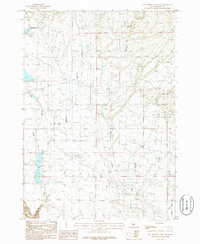 Download a high-resolution, GPS-compatible USGS topo map for Hot Springs Creek Res, ID (1986 edition)