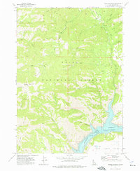 Download a high-resolution, GPS-compatible USGS topo map for House Mountain, ID (1976 edition)