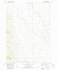 Download a high-resolution, GPS-compatible USGS topo map for Howe NW, ID (1981 edition)