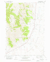 Download a high-resolution, GPS-compatible USGS topo map for Howe Peak, ID (1976 edition)