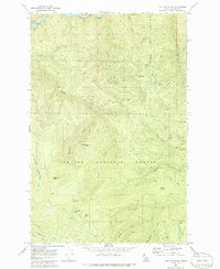 Download a high-resolution, GPS-compatible USGS topo map for Hoyt Mountain, ID (1986 edition)