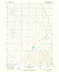 Download a high-resolution, GPS-compatible USGS topo map for Hub Butte, ID (1966 edition)