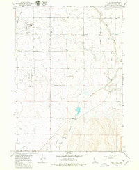 Download a high-resolution, GPS-compatible USGS topo map for Hub Butte, ID (1980 edition)