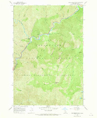 Download a high-resolution, GPS-compatible USGS topo map for Huckleberry Butte, ID (1969 edition)